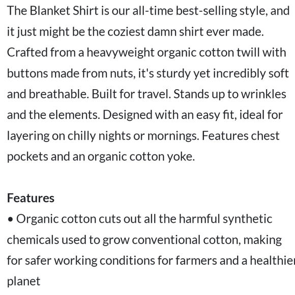 Outerknown Women's Blanket Shirt - Picture 5 of 7